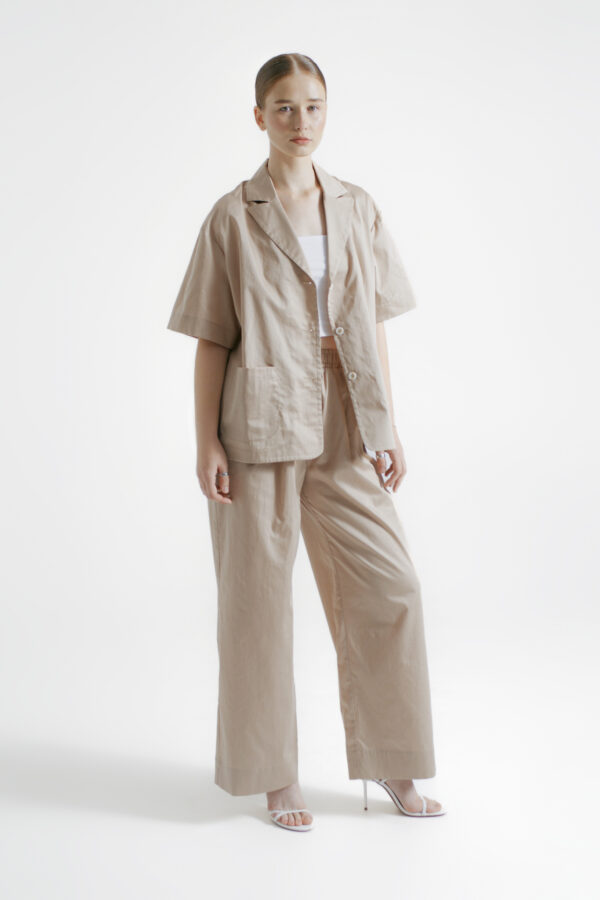 Suit WIDE BEIGE - Image 3
