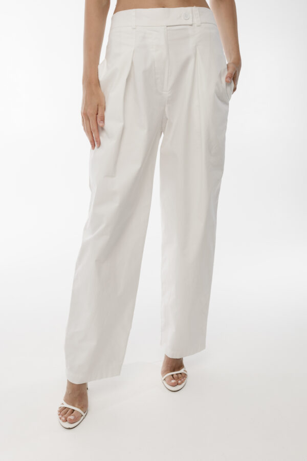 TROUSERS PALAZZO SEA SALT - Image 3
