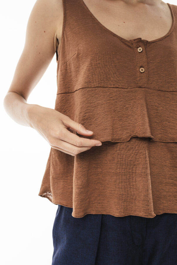 BLOUSE AMBER DUST - Image 6